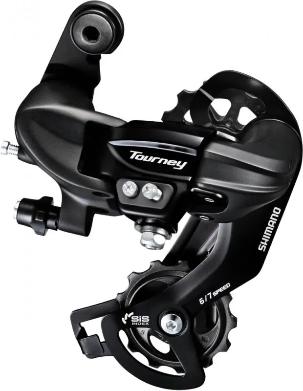 SHIMANO Schaltwerk TOURNEY RD-TY300 6-fach/7-fach Schaltwerk - Direct Mount Long Cage Zertifiziert