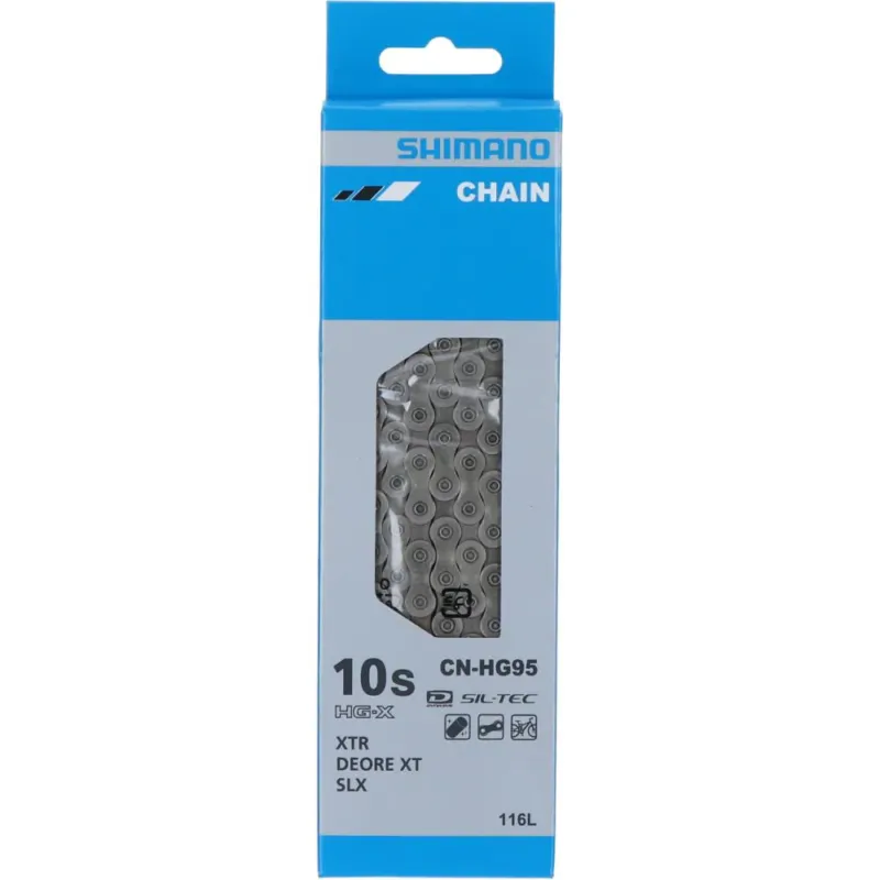 Sonderangebot SHIMANO Kette CN-HG95 10-fach Kette - 116 Glieder für 10-fach Antriebe