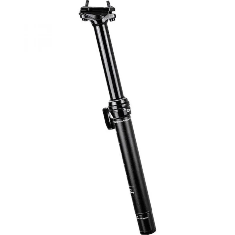 Procraft Vario-Sattelstütze D-SP.R 27,2 x 390 mm Schwarz - Absenkbare Sattelstütze mit externer Zugverlegung Preis Gesenkt