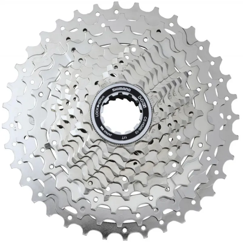SHIMANO Kassette DEORE CS-HG501 10-fach 11-36Z Kassette - 10-fach Abstufung für MTB und Trekking Heißes Angebot