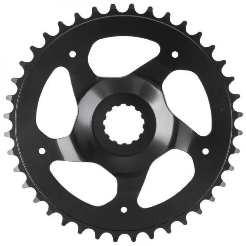 Sonderaktion M-Wave by Samox PD-DM-Gen3 Kettenblatt für Bosch Gen.3 Motor, Direct Mount, Stahl, 38 Zähne, schwarz, Kettenlinie 47 mm, kompatibel mit 1/2 x 3/32" & 11/128" Ketten
