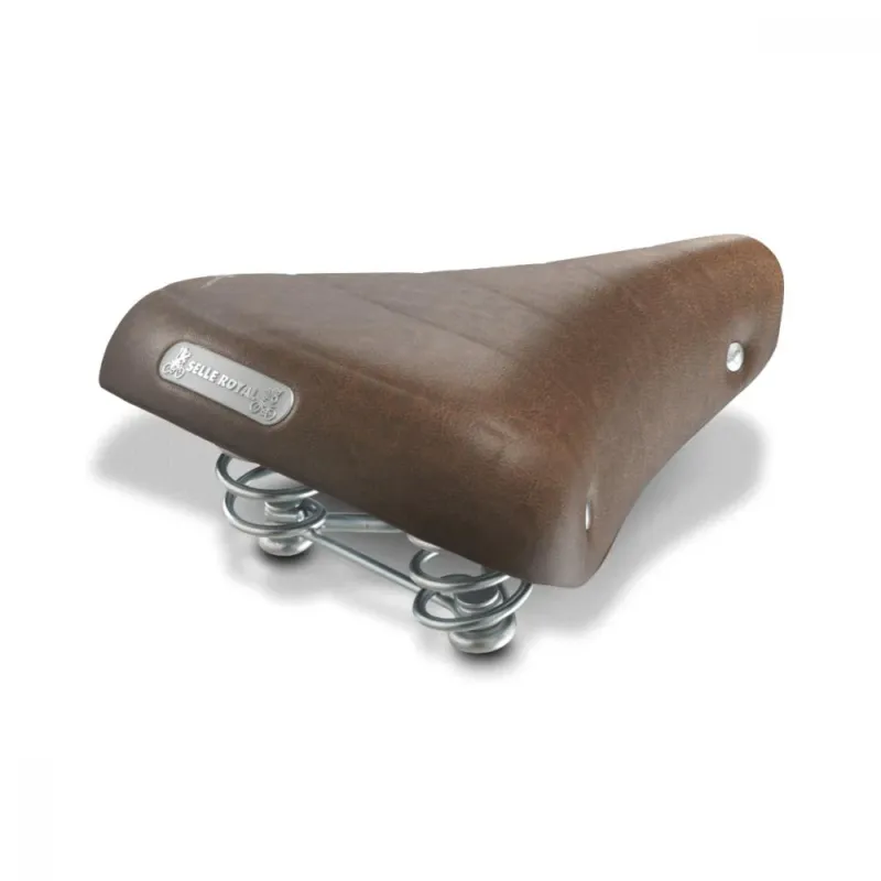 Must-Have Selle Royal Ondina Classic Range Fahrradsattel, braun, Unisex, 253x214mm, Relaxed Sitzposition, Royalgel-Polsterung, Foam Matrix, ICS-System, Stahlgestell