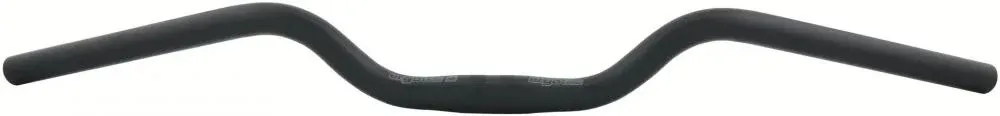 Ergotec Lenkerbügel M-Bar M Stahl 700 mm schwarz matt, Ø 25,4 mm, 16° Biegung robuster Fahrradlenker für komfortable Sitzposition Günstig
