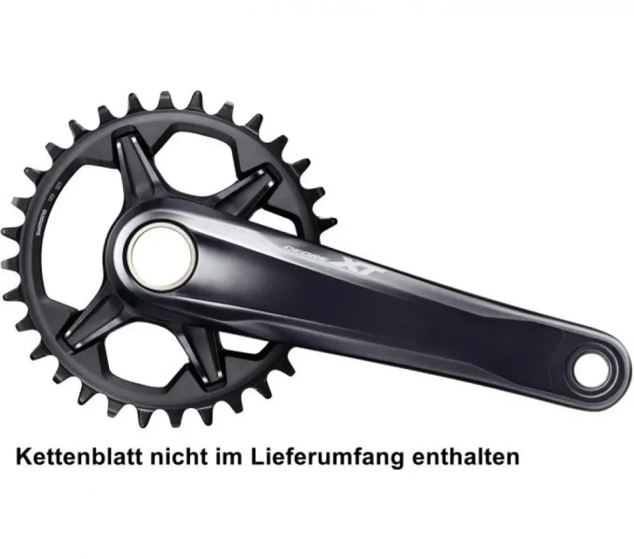 Preisreduziert SHIMANO Kurbelgarnitur DEORE XT FC-M8120-1 12-fach 170 mm - 8120-1, 12-fach, 170 mm
