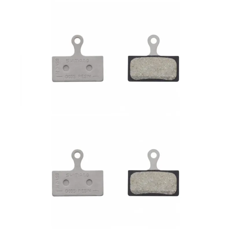 Shimano G03S Scheibenbremsbeläge 2er-Set organisch - leise, kraftvolle Bremsleistung Direkt Vom Hersteller