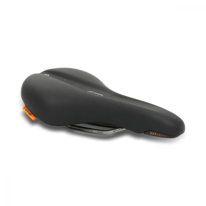 Selle Royal Explora Moderate Unisex Fahrradsattel mit Royalgel⢠- Ergonomischer Trekking Sattel für 60° Sitzposition Zertifiziert