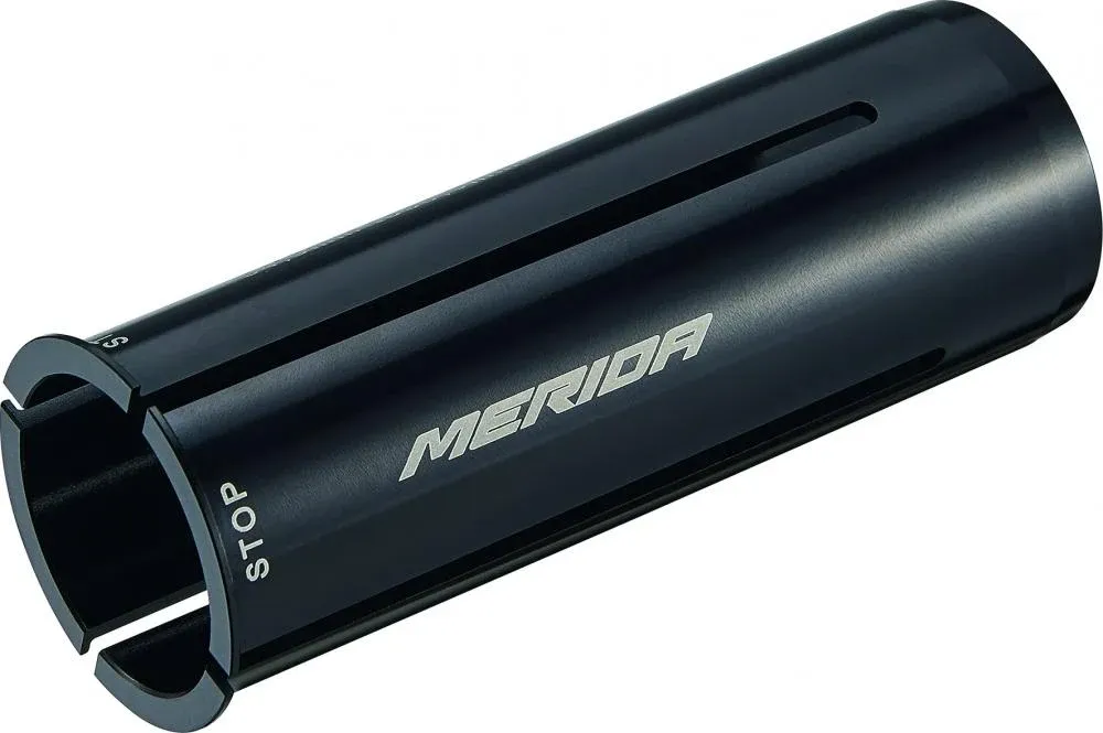 Merida Reduzierhülse Sitzrohr 34,9 mm auf 30,9 mm Aluminium Schwarz Neuheit