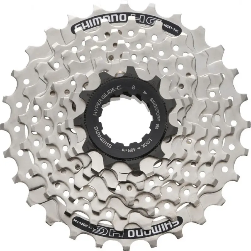 Direkt Vom Hersteller SHIMANO Kassette CS-HG41 7-fach 11-28 Zähne Kassette - 7-fach Übersetzungsbereich 11-28