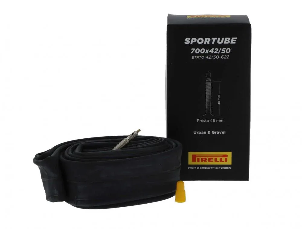 Pirelli Schlauch SPORTUBE 29 29 schwarz - zuverlässiger MTB-Fahrradschlauch mit SV 48 mm Mega-Angebot