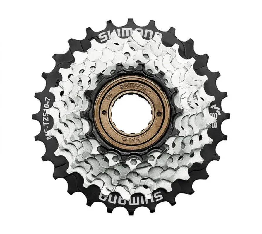 SHIMANO Schraubkranz TZ510 7-fach 14-28 Zähne - zuverlässige Schaltperformance für Freizeitbiker Rabatt