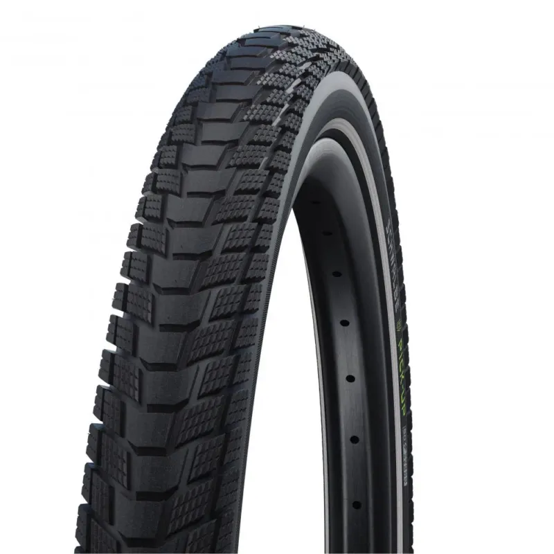 Schwalbe Pick-Up 26x2.15" (55-559) schwarz Reflex E-50 HS609 Drahtreifen mit ADDIX E-Compound und Super Defense Karkasse, ideal für E-Cargo Bikes bis 50 km/h, max. Traglast 155 kg Echt