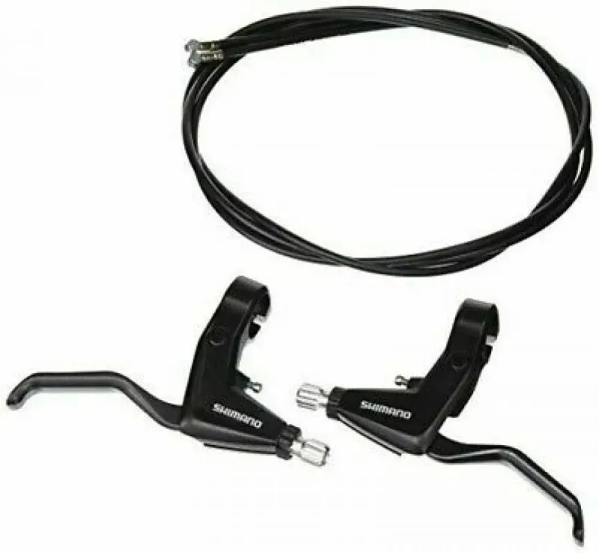 Schneller Versand SHIMANO Bremshebel BL-T4000 Paar Bremshebel Schwarz Inkl. Zug und Hülle
