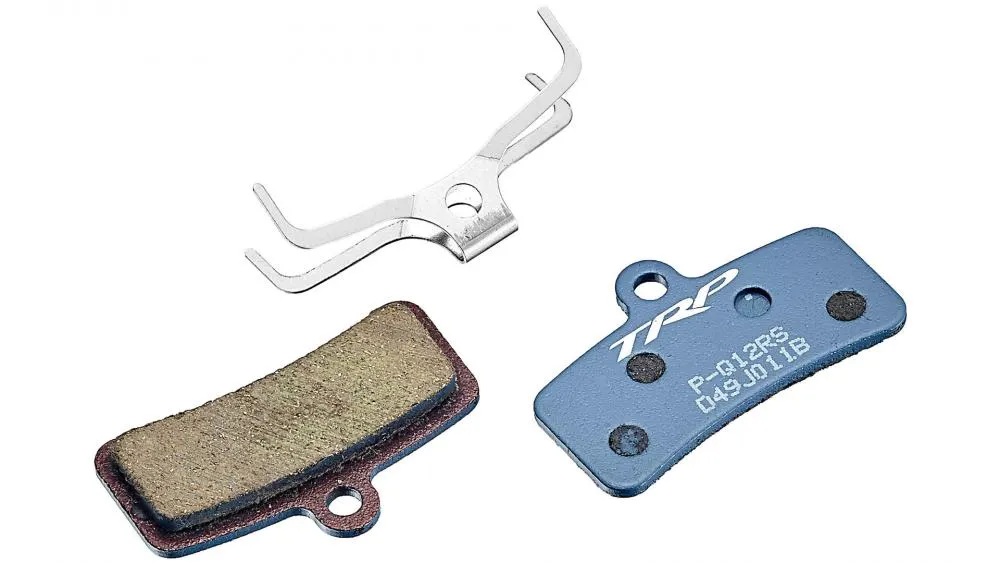 Saisonangebot TRP Bremsbeläge Disc High Performance für 4-Kolben-Bremse Blau - starke Bremsleistung - Bremsbelaege