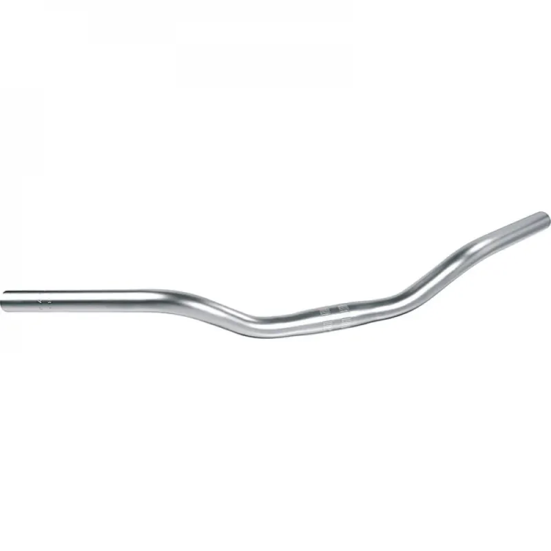 Markenprodukt Ergotec Climber MAS Lenker, Ø 25,4 mm, 600 mm Breite, 40 mm Rise, 39° Backsweep, verchromt, geeignet für City- und Trekkingräder, e-Bike ready, Sicherheitslevel 4