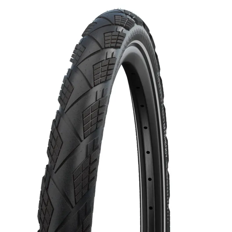 Schwalbe Marathon Efficiency Evo V-Guard 35-622 Schwarz Reflex - maximal effiziente Tourenreifen Markenware