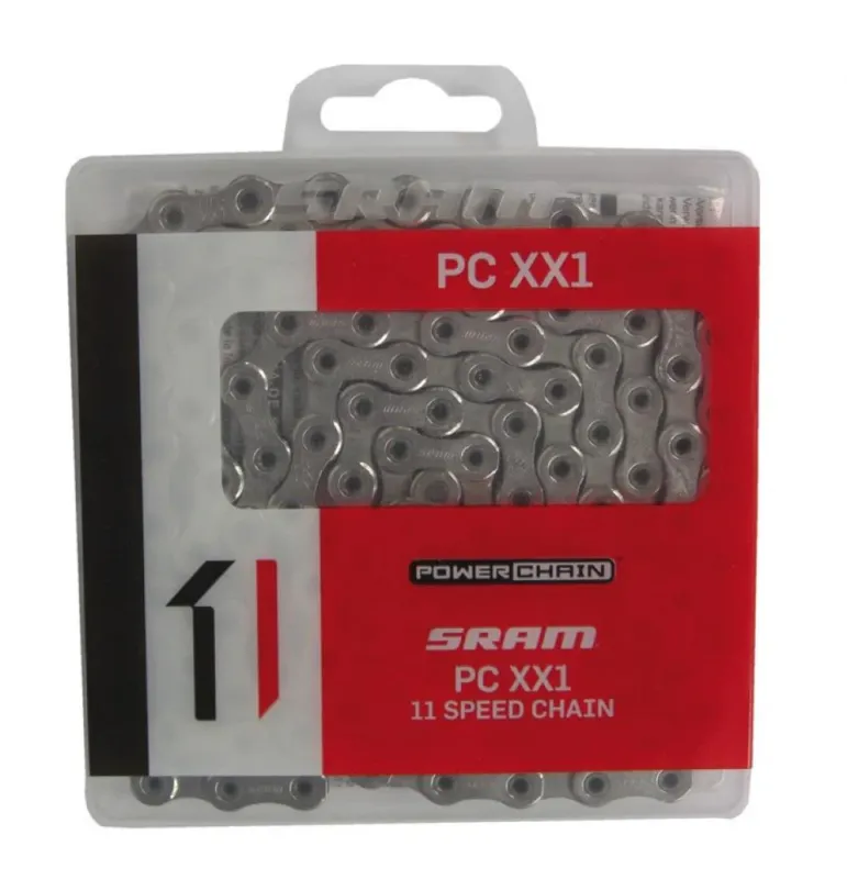 Sram Schaltungskette PC XX1 HollowPin 118 Glieder 11-fach mit Power-Lock Geprüft