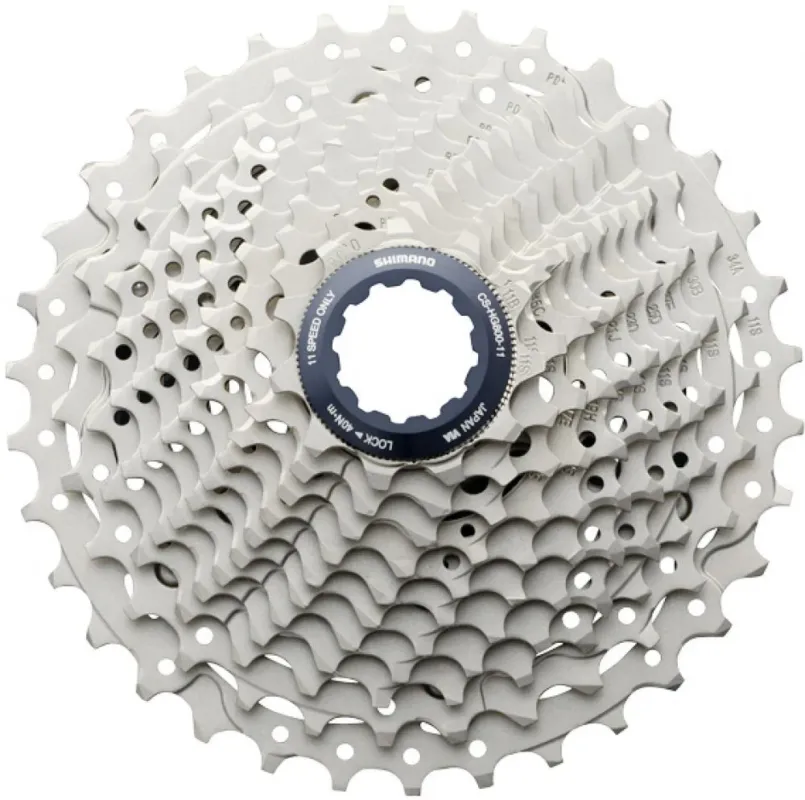 Sonderangebot SHIMANO CS-HG800 Kassette 11-fach 11-34 Zähne - Hochwertige Fahrradkassette für Rennrad und Gravel