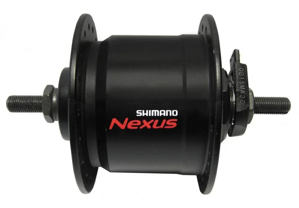 SHIMANO Nabendynamo NEXUS DH-C3000-3N dynamo - 3000-3, Schwarz 36 Loch Preisknaller