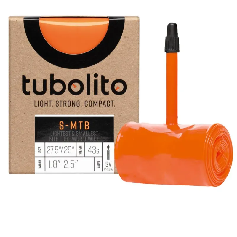 Meistverkauft tubolito S-Tubo MTB TPU-Schlauch 27,5"/29", 43 g, 42 mm SV Ventil - Ultraleicht