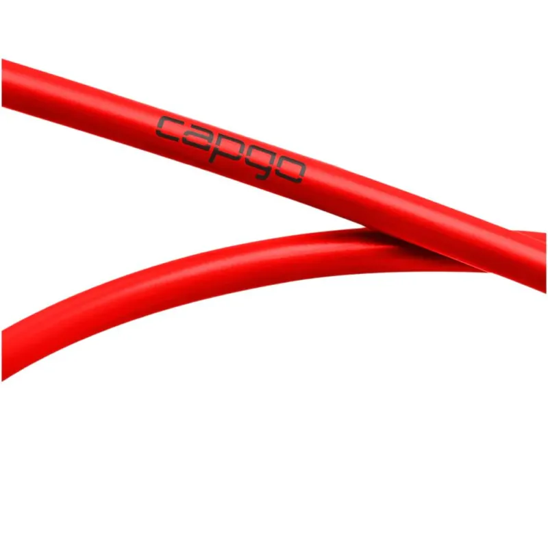 Knallerangebot capgo BL Bremsaußenhülle 5 mm 3 m Rot - PTFE-gefettete Bremsleitung