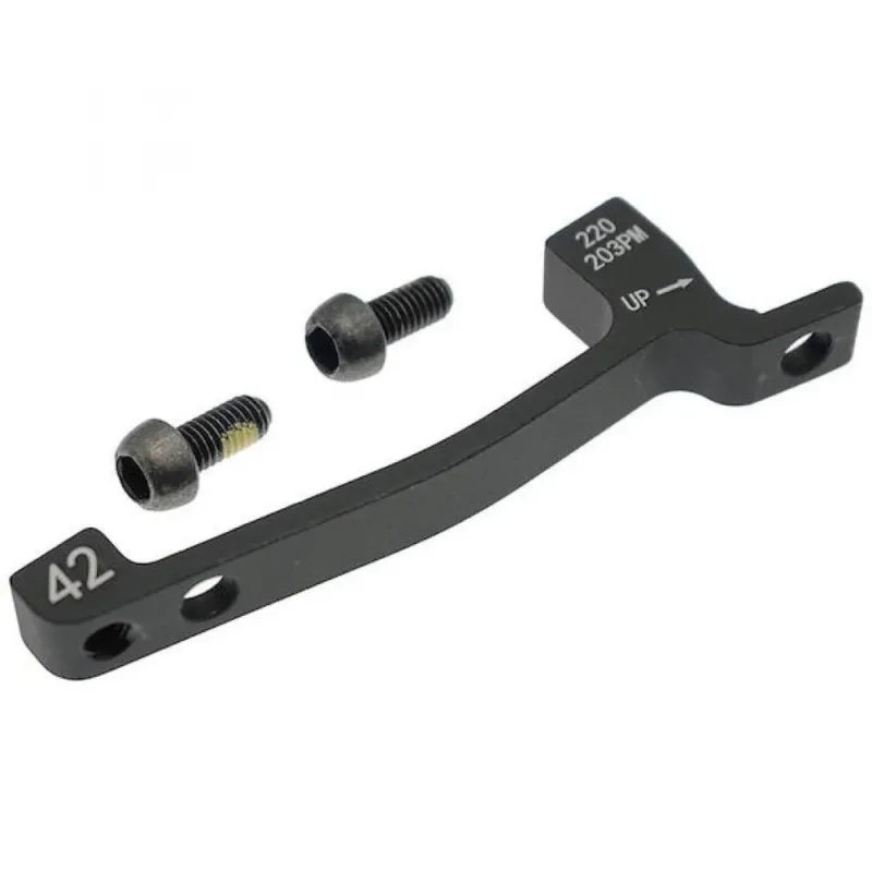 Hayes Adapter Post Mount 203mm Schwarz - sicherer Bremssattel-Adapter für 220mm Rotor Jetzt Kaufen