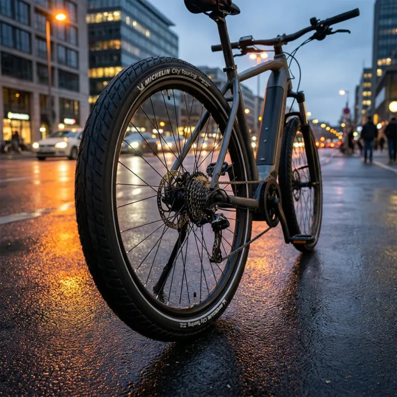 Michelin City Touring Faltreifen 60-584 (27.5x2.35) - E-Bike Reifen mit Reflexstreifen für urbane Mobilität - Fahrradreifen Bestseller
