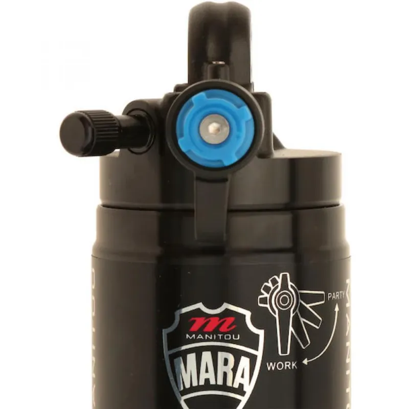 Manitou Federbein Mara Comp Inline Eyelet 230 x 65 mm Schwarz - leistungsstarker MTB-Dämpfer Versand Am Gleichen Tag