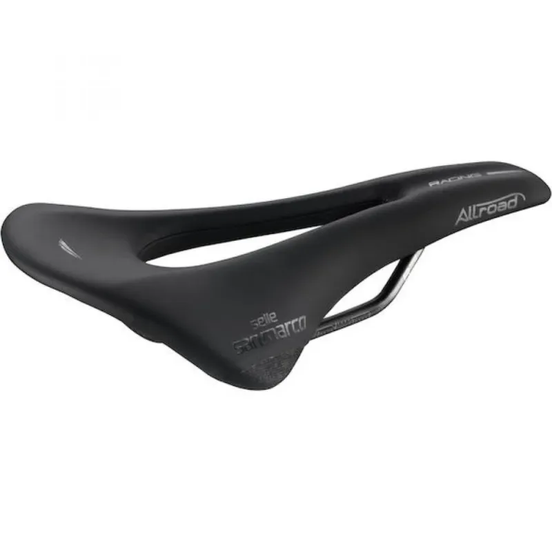 Selle San Marco Sattel Allroad Racing 146 x 268 mm Schwarz - komfortabler Gravel- & Road-Sattel Meistverkauft