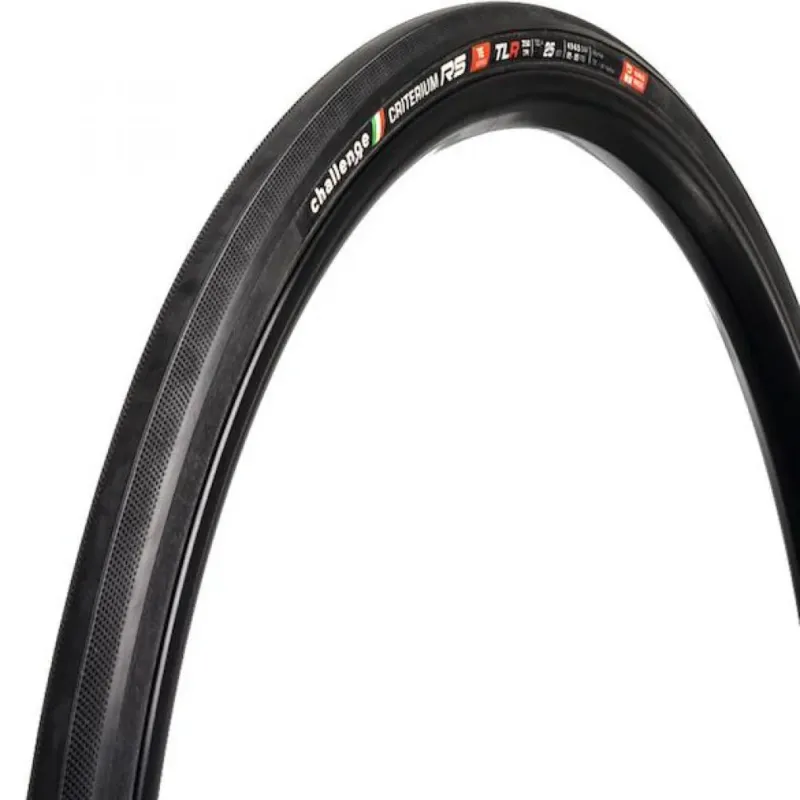 Challenge Road-Reifen Criterium RS TE Handmade 25-622 Schwarz/schwarz - ultimativer Rennrad-Performance-Reifen Must-Have