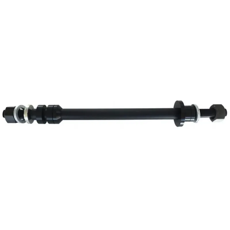 Kostenloser Versand Weber Steckachse universal 142-148 mm, 12 mm Schwarz - flexible Kupplungslösung