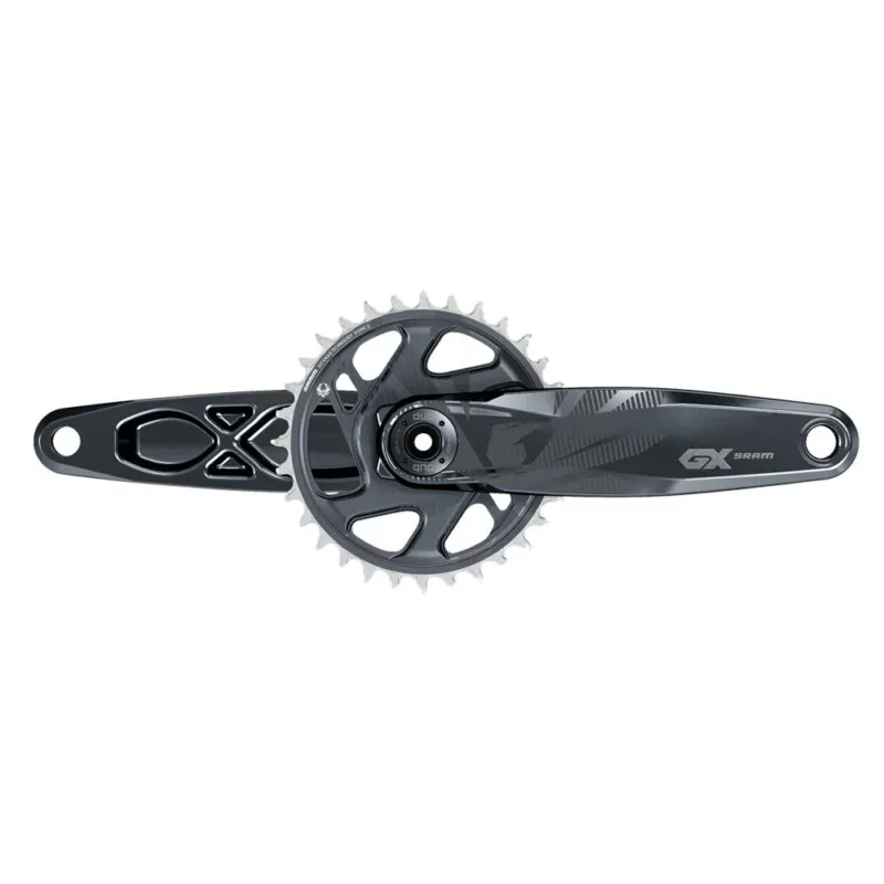 Ausverkauf SRAM GX Eagle FAT4 DUB Kurbelgarnitur 170 mm - Steife 1x12 Antriebspower für dein MTB