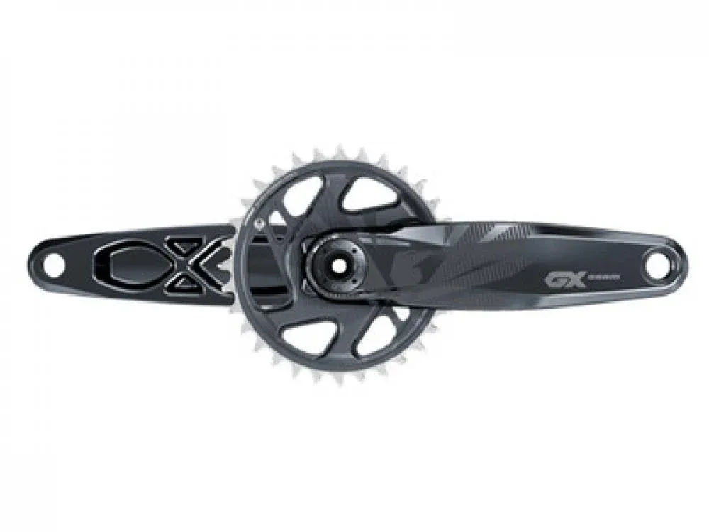 Preis Gesenkt SRAM GX Eagle Boost DUB 165 mm Kurbelgarnitur - steife 1x12 MTB-Antriebsperformance