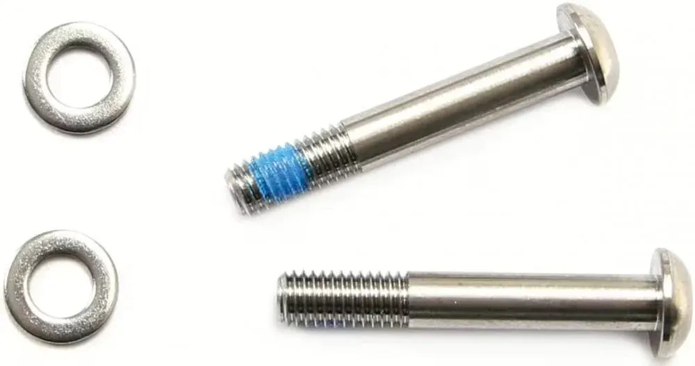 Begrenztes Angebot SRAM Schrauben für Flat Mount Bremssattel Titanium 32 mm - Leichte, hochfeste Befestigung