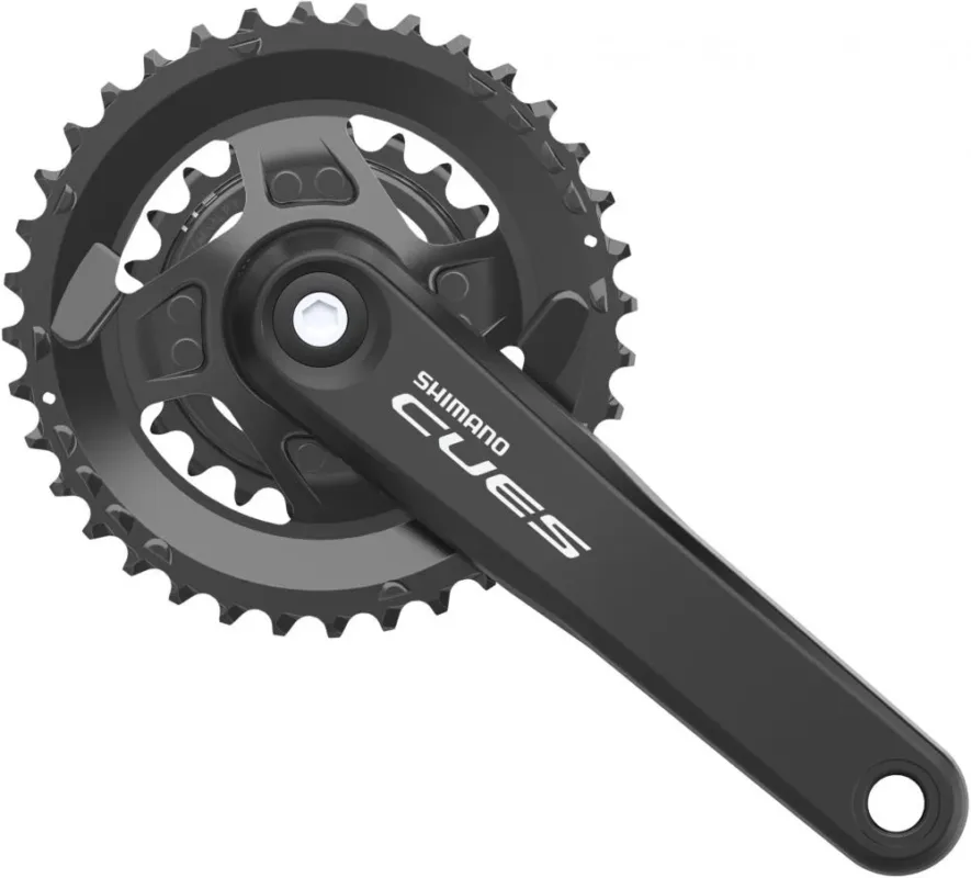 Zertifiziert SHIMANO Kurbelgarnitur CUES FC-U4010 - 175 mm, 36-22, 11-fach, 3mm