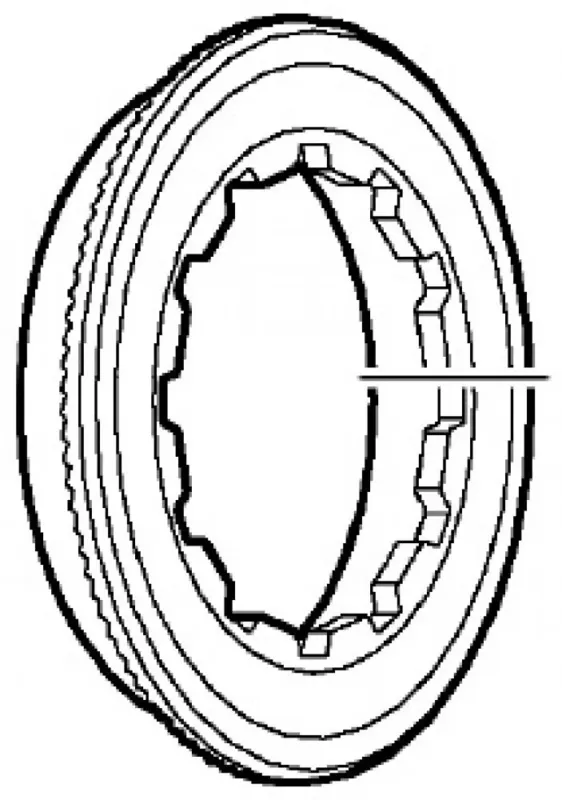 Geprüft SHIMANO Distanzring CS-HG50 2,56 mm - 2,, 56 mm