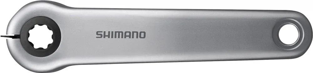 SHIMANO Kurbelarmset E-BIKE SYSTEMS FC-E6100 - 170 mm, Silber Neu Im Sortiment