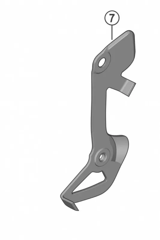 Beliebt SHIMANO Kettenleitblech für RD-U4010 innen - Präzises Ersatzteil für Shimano-Schaltwerke