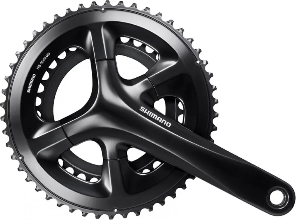 Neue Ware SHIMANO Kurbelgarnitur FC-RS510 - 11-fach, 165 mm, 50-34 Zähne, 34 Zähne