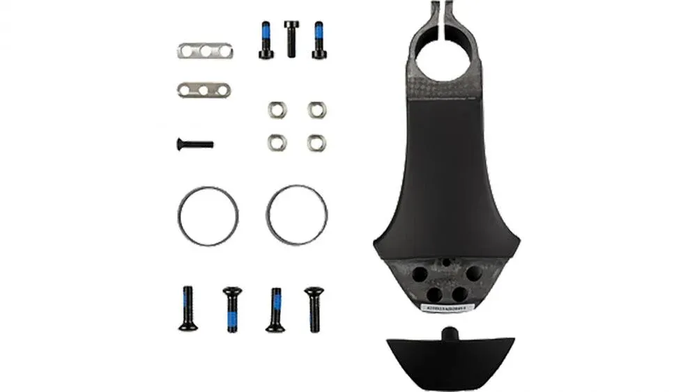 Look Combo Aero Vorbau -7° matt schwarz 120mm - integrierter Carbon Rennrad Vorbau für Aero-Lenker, leicht & steif Sichere Zahlung