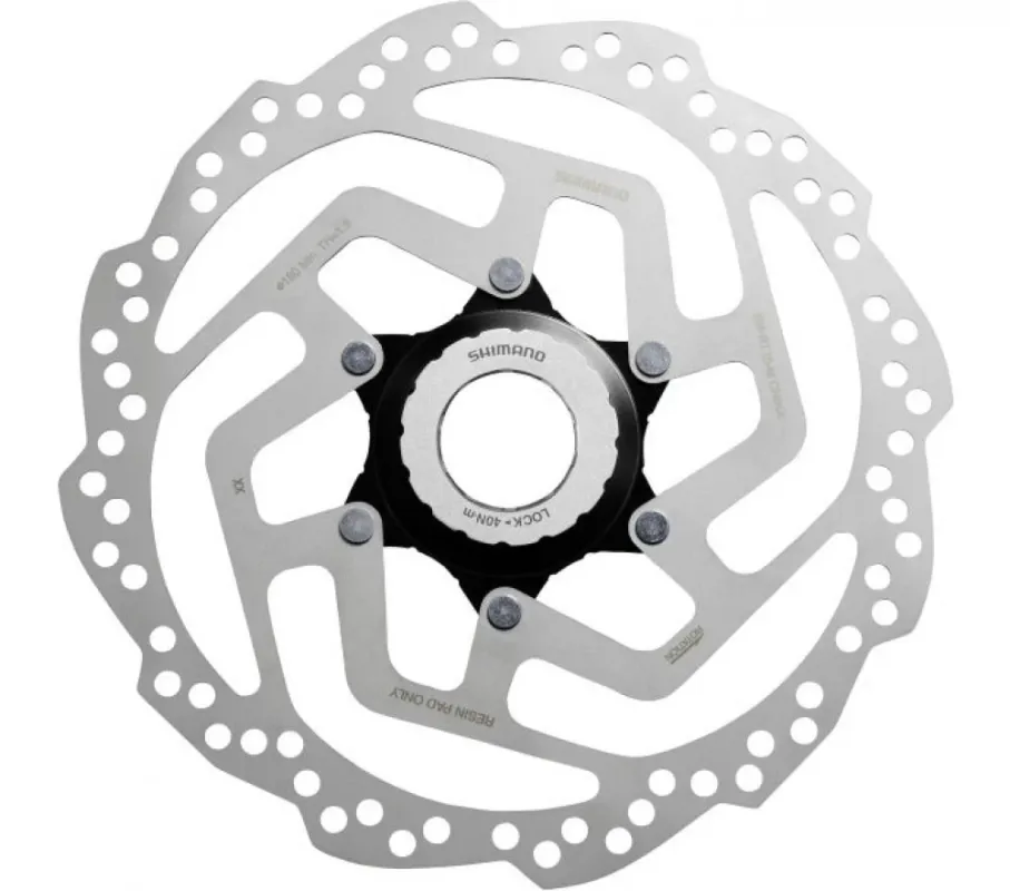 Preisknaller SHIMANO Bremssscheibe SM-RT10 180 mm Bremsscheibe - Center-Lock für Scheibenbremsen