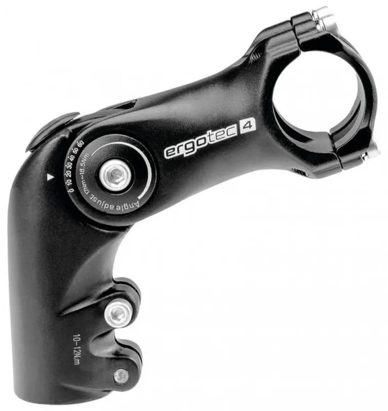 Humpert/Ergotec 31.8 mm Ergotec Ahead Vorbau Octopus 50 Ø 31 - 8 mm 90 mm schwarz Preisreduziert