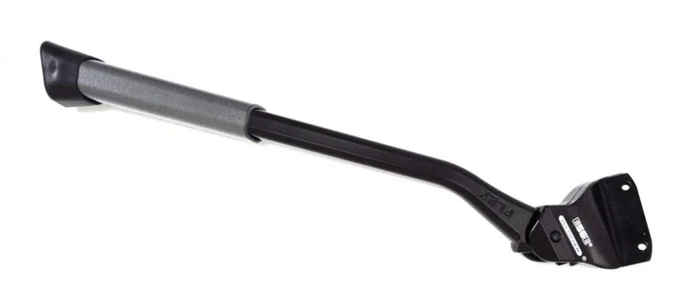 Pletscher Comp 40 Flex Hinterbauständer schwarz silber 40mm 20 bis 29 Zoll Neuheit