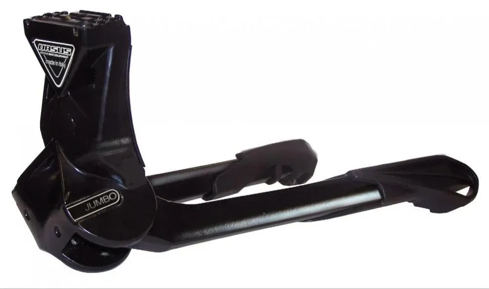 Ursus Zweibeinständer Jumbo 26 Zoll schwarz 275mm mit Platte und Schraube Sonderangebot