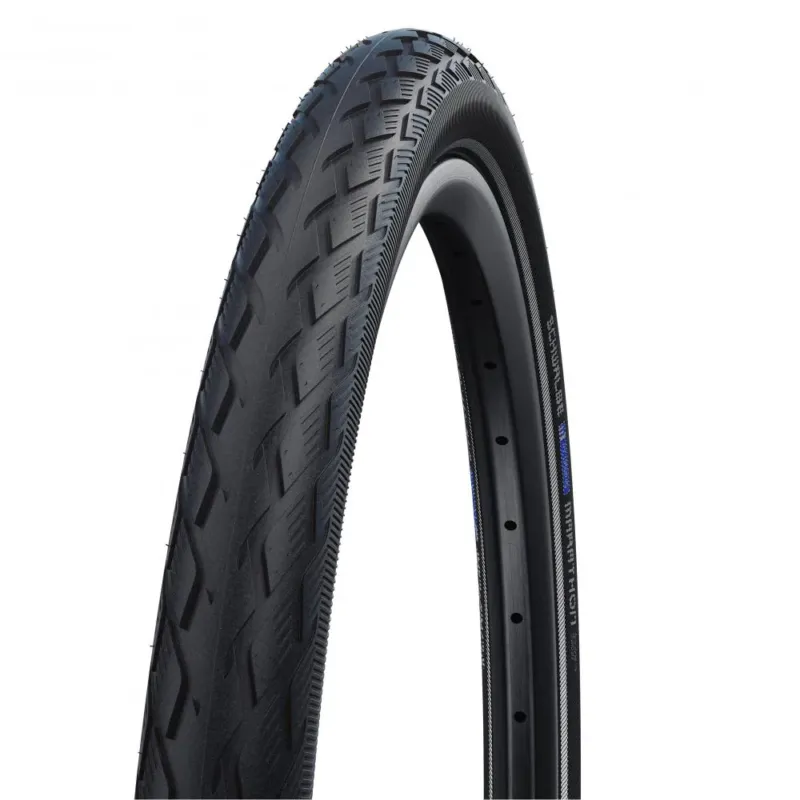 Schwalbe Marathon 28" Fahrradreifen 37-622 (28x1.40) mit GreenGuard Pannenschutz, Reflexstreifen, geeignet für E-Bikes bis 50 km/h, schwarz Online Kaufen