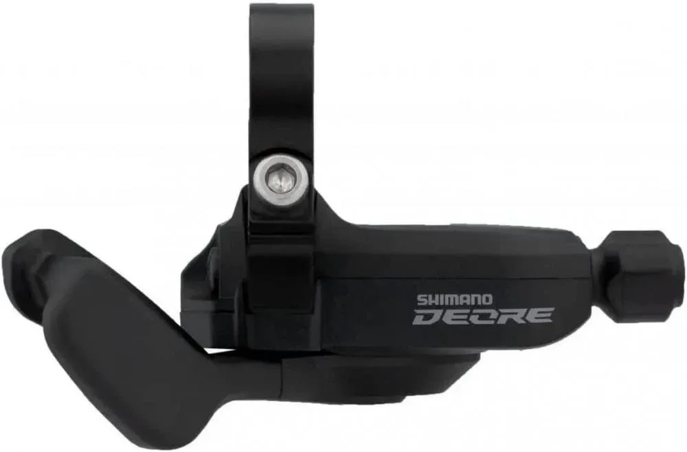 Schneller Versand SHIMANO DEORE SL-M5100 Schalthebel 2-fach Links mit Schelle - MTB Schalthebel für 2-fach Kettenschaltungen