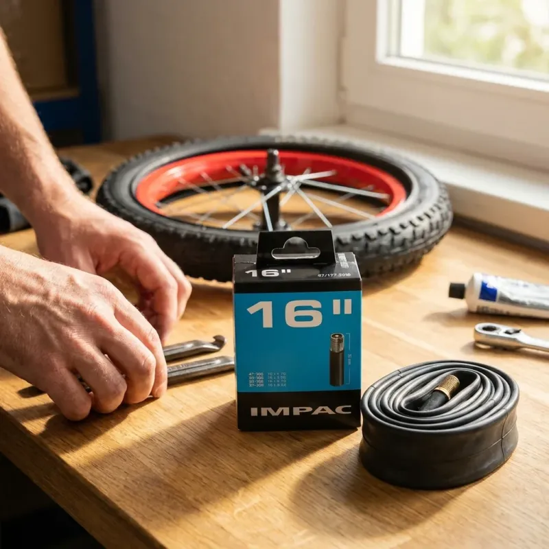 Impac Schlauch 16 AV - Autoventil 35 mm Neu Im Sortiment