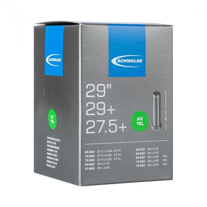 Sonderangebot Schwalbe Schlauch AV19L 54-75/584-622 40mm - Extrem luftdruckstabil
