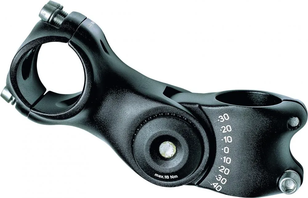 Markenware Merida Vorbau EXPERT CT 90 mm Schwarz - Winkelverstellbarer Ahead-Vorbau aus Aluminium 6061