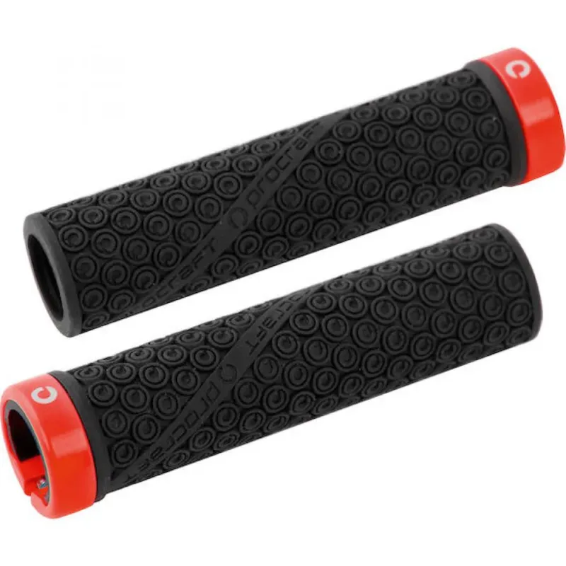 Procraft Lenkergriffe Sport 135 mm Schwarz/Rot - Grip und Komfort für Mountainbikes Nur Für Kurze Zeit