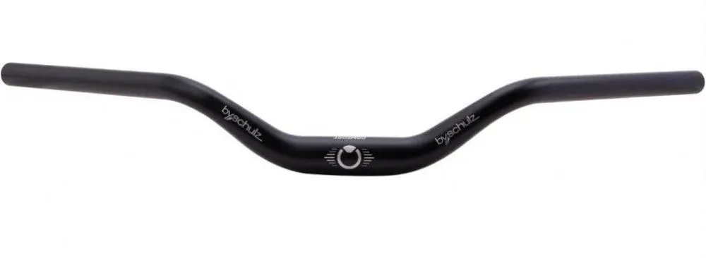 by.schulz Lenker Comfort 31,8 mm 640 mm Schwarz - Ergonomischer Fahrradlenker mit 55 mm Rise Neu Im Sortiment